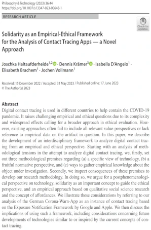 Cover: Philosophy & Technology